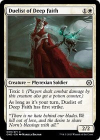 Duelist of Deep Faith (9) - Phyrexia: All Will Be One