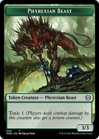 Phyrexian Beast Token (6) - Phyrexia: All Will Be One
