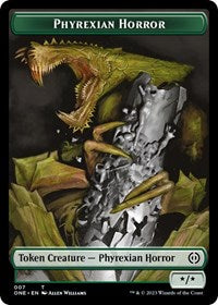 Phyrexian Horror Token 007 (7) - Phyrexia: All Will Be One
