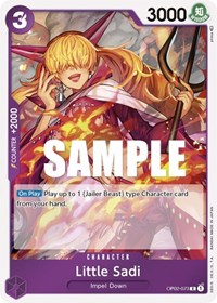 Little Sadi (OP02-073) - Paramount War