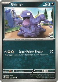 Grimer (126/198) - SV01: Scarlet & Violet Base Set