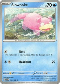 Slowpoke 042 198 (042/198) - SV01: Scarlet & Violet Base Set