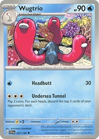 Wugtrio (057/198) - SV01: Scarlet & Violet Base Set