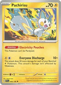 Pachirisu 068 198 (068/198) - SV01: Scarlet & Violet Base Set