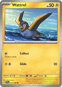 Wattrel 077 198 (077/198) - SV01: Scarlet & Violet Base Set
