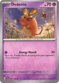 Dedenne 094 198 (094/198) - SV01: Scarlet & Violet Base Set
