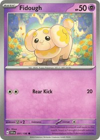 Fidough 097 198 (097/198) - SV01: Scarlet & Violet Base Set