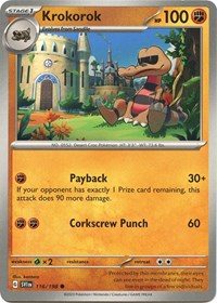 Krokorok (116/198) - SV01: Scarlet & Violet Base Set