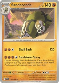 Sandaconda (120/198) - SV01: Scarlet & Violet Base Set