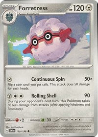 Forretress (139/198) - SV01: Scarlet & Violet Base Set