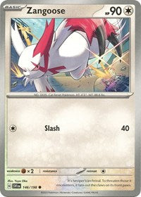 Zangoose 146 198 (146/198) - SV01: Scarlet & Violet Base Set