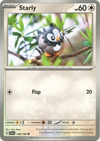 Starly 148 198 (148/198) - SV01: Scarlet & Violet Base Set