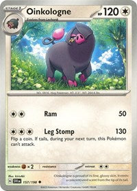 Oinkologne (157/198) - SV01: Scarlet & Violet Base Set