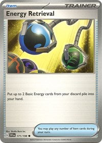 Energy Retrieval (171/198) - SV01: Scarlet & Violet Base Set