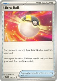 Ultra Ball (196/198) - SV01: Scarlet & Violet Base Set