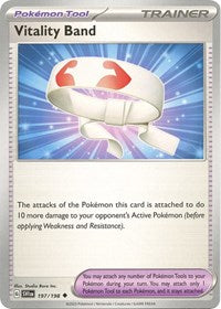 Vitality Band (197/198) - SV01: Scarlet & Violet Base Set
