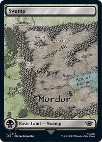 Swamp 0277 (277) - Universes Beyond: The Lord of the Rings: Tales of Middle-earth