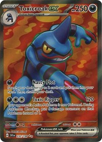 Toxicroak ex 232 198 (232/198) - SV01: Scarlet & Violet Base Set