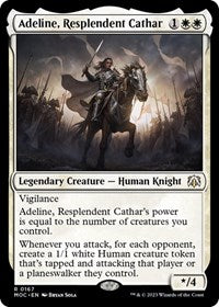 Adeline Resplendent Cathar (167) - Commander: March of the Machine