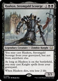 Haakon Stromgald Scourge (252) - Commander: March of the Machine