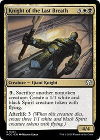 Knight of the Last Breath (331) - Commander: March of the Machine