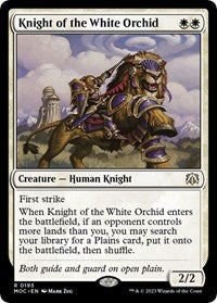 Knight of the White Orchid (193) - Commander: March of the Machine