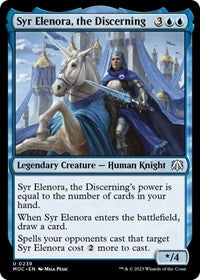 Syr Elenora the Discerning (239) - Commander: March of the Machine