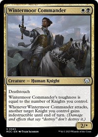 Wintermoor Commander (345) - Commander: March of the Machine