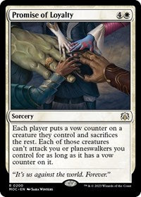 Promise of Loyalty (200) - Commander: March of the Machine