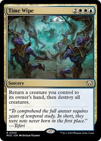 Time Wipe (340) - Commander: March of the Machine