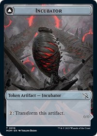 Incubator 0016 Phyrexian 0016 Double Sided Token (16) - March of the Machine