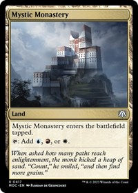 Mystic Monastery (417) - Commander: March of the Machine