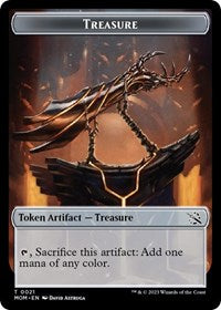 Treasure Token 0021 (21) - March of the Machine