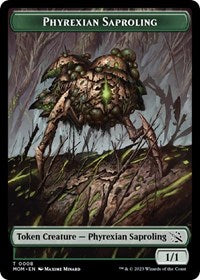 Phyrexian Saproling Token (8) - March of the Machine