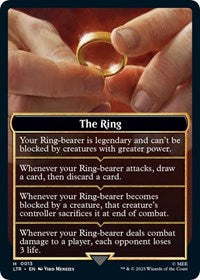 The Ring Helper Card (13) - Universes Beyond: The Lord of the Rings: Tales of Middle-earth