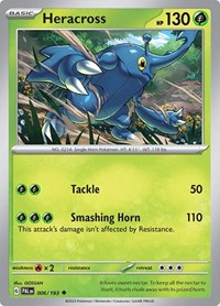 Heracross 006 193 (006/193) - SV02: Paldea Evolved