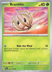 Bramblin 022 193 (022/193) - SV02: Paldea Evolved