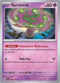 Spiritomb (089/193) - SV02: Paldea Evolved