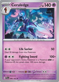 Ceruledge (098/193) - SV02: Paldea Evolved
