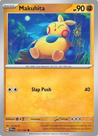 Makuhita (112/193) - SV02: Paldea Evolved