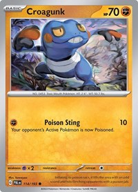 Croagunk (114/193) - SV02: Paldea Evolved
