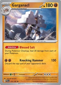 Garganacl (123/193) - SV02: Paldea Evolved