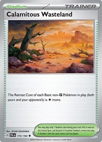 Calamitous Wasteland (175/193) - SV02: Paldea Evolved