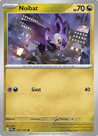 Noibat (152/193) - SV02: Paldea Evolved