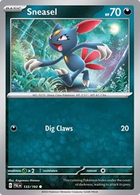 Sneasel (133/193) - SV02: Paldea Evolved