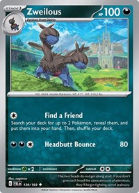 Zweilous (139/193) - SV02: Paldea Evolved