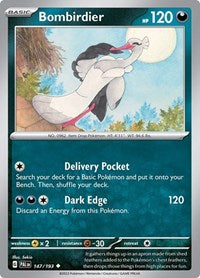 Bombirdier (147/193) - SV02: Paldea Evolved