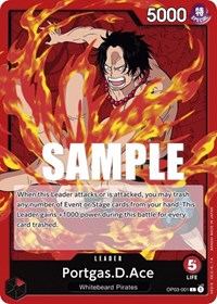 PortgasDAce (OP03-001) - Pillars of Strength