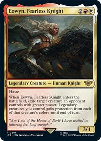 Eowyn Fearless Knight (201) - Universes Beyond: The Lord of the Rings: Tales of Middle-earth