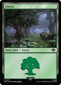 Forest 0271 (271) - Universes Beyond: The Lord of the Rings: Tales of Middle-earth